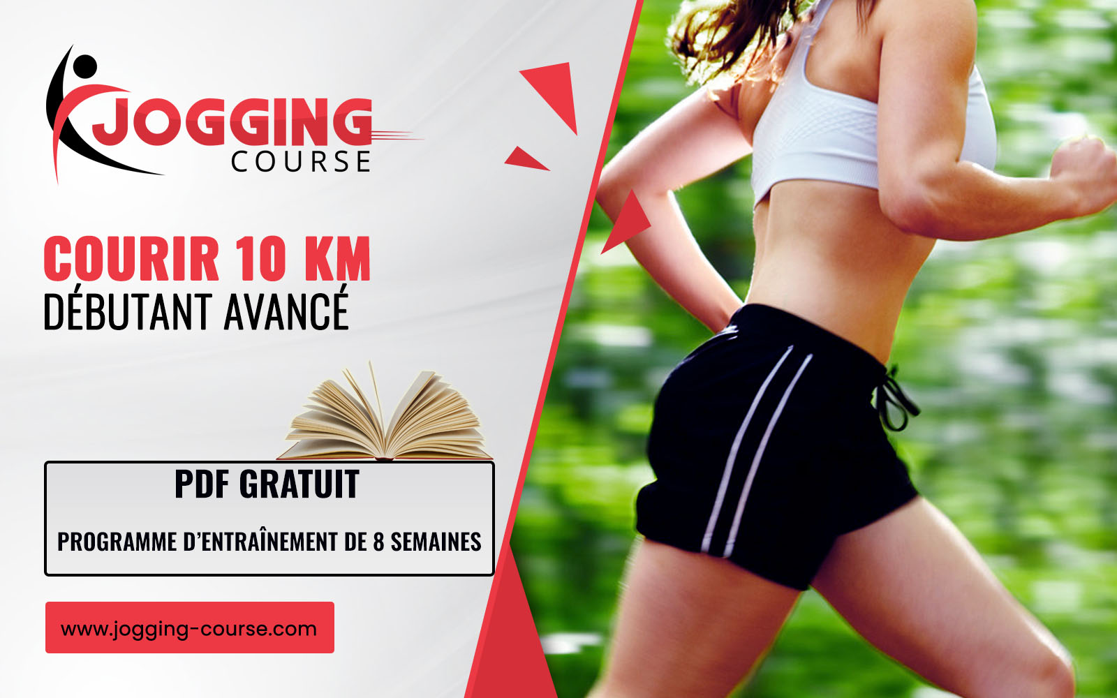 programme d'entraînement 10 km course à pied coureurs débutant avancé Jogging-Course