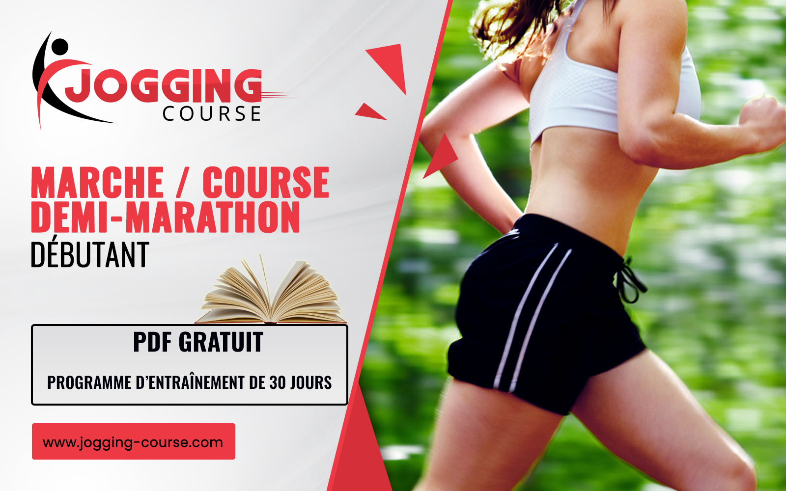 programme de marche et course demi-marathon jogging-course