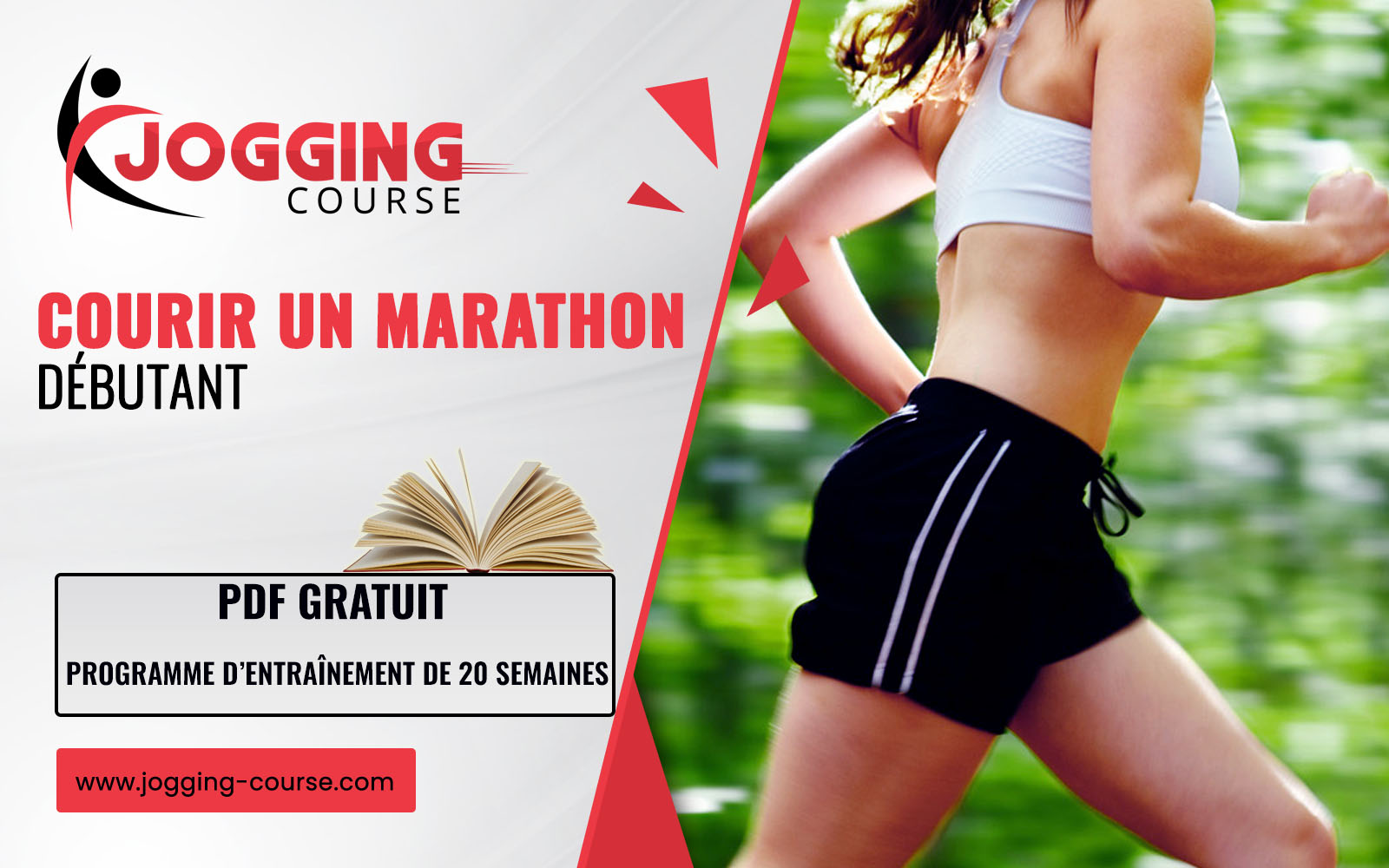 programme d'entraînement marathon pour coureur débutant course à pied Jogging-Course