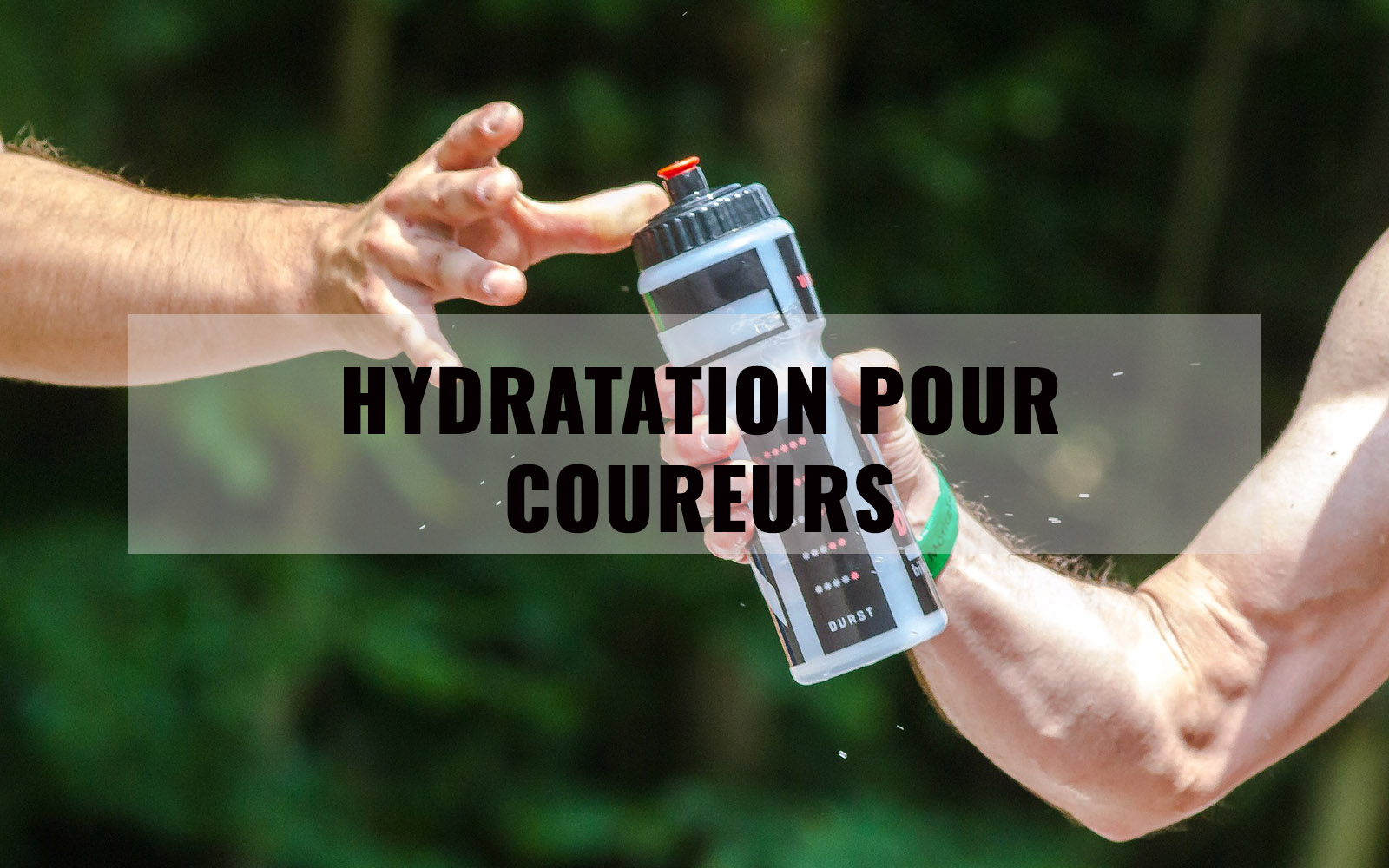 Hydratation pour coureurs
